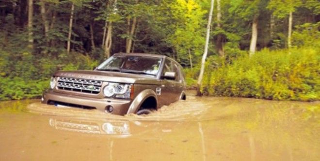 Если надо Land Rover LR4 и проплывет