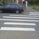 Суровые российские пешеходные переходы