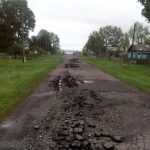 В Омской области мужчина «вспахал» асфальт угнанным трактором